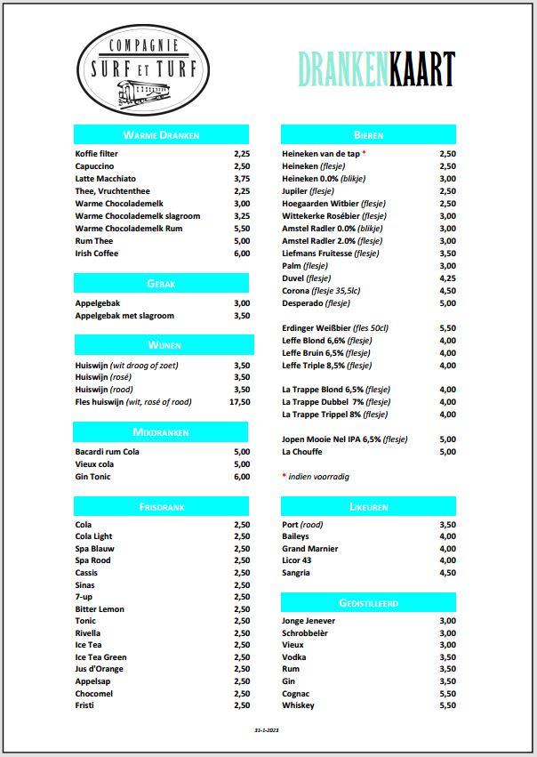 Drankenkaart